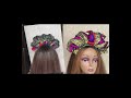 TRENDING RUFFLES/SCRUNCHIES HEADBAND WITH ANKARA FABRIC/DIY STATEMENT HEADPIECE.