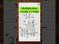 3-Digit by 2-Digit Multiplication | Math with Mr. J #Shorts