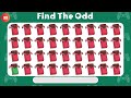 Find the odd Emoji! 🏆 Find the odd one(s)!🏆🔥
