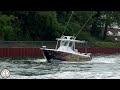 ENTITLED BOATER BLOWS PAST OTHER BOATS IN NO WAKE ZONE! Point Pleasant Canal, NJ