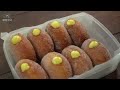 [SUB]Soft and fluffy custard donut recipe :: really delicious custard cream recipe