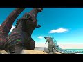 Godzilla vs EVERY GIANT UNITS - Animal Revolt Battle Simulator