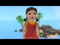 Scary Stranger 3D - Squid Game (오징어 게임) Doll Trying Honeycomb Candy Challenge in High Jump Game #71