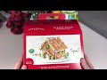 Unboxing and building the Target Wondershop gingerbread house