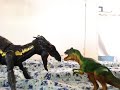 Indoraptor vs t-rex