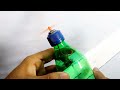 How To Make Flaying Airplane Using Cardboard and Sprite Bottle