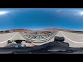 360 Video Riding over Bridge near Marble Canyon (Sorry for wind noise)