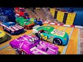 GTA V SPIDERMAN 2, Cars 3 Crazy Monster Truck McQueen - Epic New Stunt Race For Car Racing Challenge