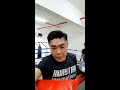 Pad work 31/05/18 round 1 at Nakrb Muay Thai Gym
