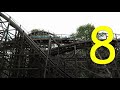 Twister Review, Knoebels Wooden Roller Coaster | Sequel to Mr. Twister at Elitch Gardens