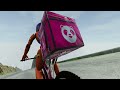 Dando Fuga de Bicicleta com Jato a mais de 300kmh no Beamng Drive