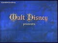 Walt Disney Pictures (1985) | The Sword in The Stone (1963) [2003 Chilean VHS]