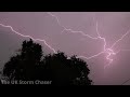 The biggest lightning strikes I've ever seen