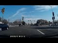 2 drivers pass a left red light