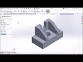 Solidworks Tutorial for Beginners Exercise 3 | Solidworks Tutorials 2024 | Mechanical dot com