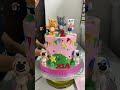 making a talking tom and friends cake in tiktok #talkingtomandfriends #cakemaking #tiktok