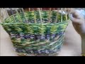 How To Color Newspaper Tubes & Soften it For Weaving / Newspaper Craft / Best out of waste