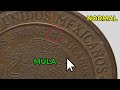 MULA coin 1973. 20 copper cents, Mexican coin