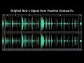 Original BLC-1 Signal from Proxima Centauri b