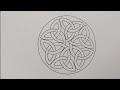 How to draw interlinked Celtic knots