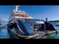 ARRIVAL & DOCKING of B2 86m Mega Yacht  2 FEBRUARY 2023 @ PORT HERCULES MONACO @emmansvlogfr