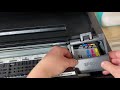 How to fix lines in printout.  How to clean a printhead