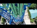 Aftershock POV (Front Row, 4K 60FPS), Silverwood Vekoma Giant Inverted Boomerang | Non-Copyright