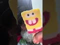 Hey y’all try SpongeBob Popsicle Challenge part 1