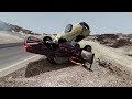 High Speed Traffic Car Crashes #178 - BeamNG Drive | CrashBoomPunk