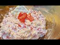Good ole Southern Frugal, Tomato and Cracker Salad!