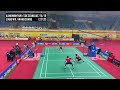 [4K 60FPS] KANG MINHYUK/SEO SEUNGJAE VS LIANG W K/WANG CHANG | INDIA OPEN 2023 | MEN'S DOUBLES SEMI