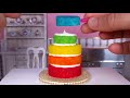 [FAST EDIT] Mini Rainbow cake!