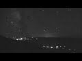 Perseid meteor shower seen from fire cams 8/12/2020