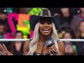 WWE Jade Cargill, Naomi & Bianca Belair Segment 4/5/24