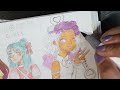 Magical Girls and Alcohol Markers ✨️🎀 || Sketchbook Session