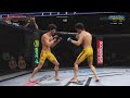 UFC 4 - Bruce Lee mirror match ( Right Side )