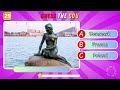 Guess the country by the statue | General knowledge quiz 🗽🗿 Travelling | Art quiz