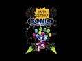 Happy 33rd Anniversary Sonic The Hedgehog