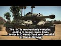 If War Thunder's IS series was historically accurate