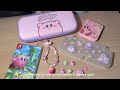 kirby themed nintendo switch lite unboxing 💗