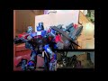 Transformers Stop Motion- ROTF Optimus Prime vs Megatron and Fallen
