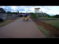 Kapaa bike path, cruising with T dragon