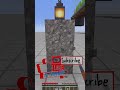 How To Hang Lanterns From Gravity Block #shorts #minecraft