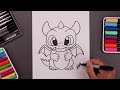 How To Draw a Dragon for Beginners