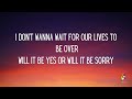 Paula Cole - I Don't Want to Wait (Lyrics)