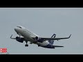 Aegean Airlines Airbus A320 Landing & Takeoff (Close-Up) Planespotting at Bodensee Airport