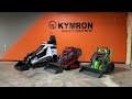 KYMRON Stand on skid steer comparison