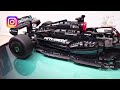 iCUANUTY Display Wallboard for Lego (42171) Technic Mercedes-AMG F1 W14 E Performance | Assembling