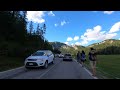 4K Scenic Drive in Dolomites Italy