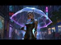 Cyberpunk Girl in the City | Synthwave | Electronic | Chill Beats | Relax | Game | Relax